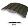Προφίλ αλουμινίου πομπέ με φάρδος 50mm με γραμμές