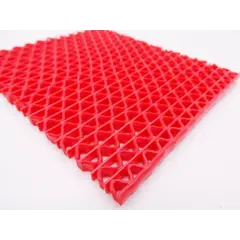 Αντιλιοσθητικό δάπεδο PVC Zig Zag Red