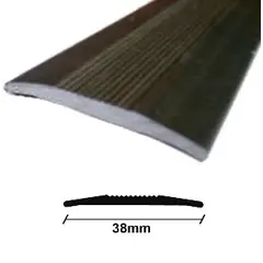 Προφίλ αλουμινίου πομπε με φάρδος 38mm με γραμμές