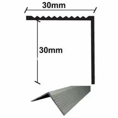 ΠΡΟΦΙΛ ΑΛΟΥΜΙΝΙΟΥ ΓΩΝΙΑ ΜΕ ΓΡΑΜΜΕΣ 30x30x275mm