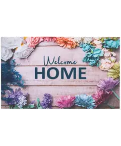 Ποδόμακτρο Gallery 012 Welcome Home Flowers 45cm x 75cm