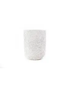 Διακοσμητικό βάζο Siso Gel Coral White (35x35x45) GRC Soulworks 0630016
