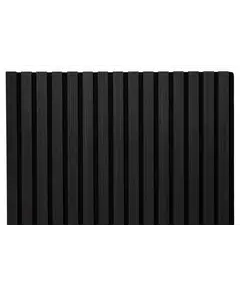 Acoustic MDF Wall Panels με 3D πηχάκια 102288 Anthracite