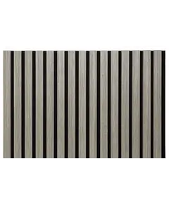 Acoustic MDF Wall Panels με 3D πηχάκια 102289 Grey