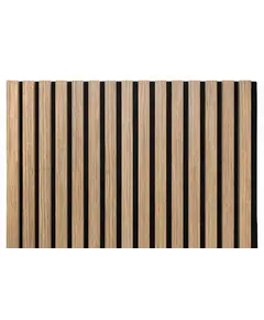 Acoustic MDF Wall Panels με 3D πηχάκια 102290 Mocca