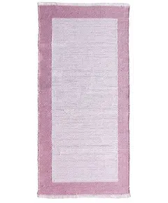Βαμβακερό χαλί Pinerol White-Pink