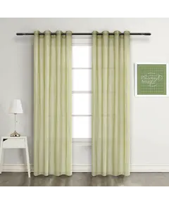 Έτοιμη Κουρτίνα Με τρουκς 140cm x 270cm C05-PALE GREEN 22 RM