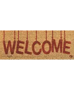 Πατάκι Entry 010 Welcome Red