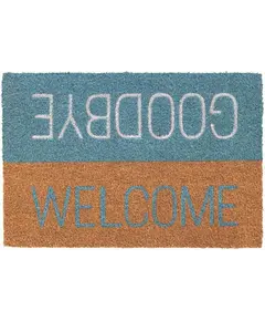 Ποδόμακτρο Ruco Print 809 Welcome Goodbye Blue 40cm x 60cm