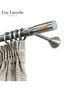 Κουρτινόξυλο inox Guy Laroche Brooklin Φ25