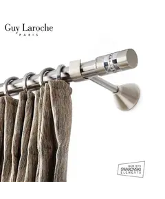 Κουρτινόξυλο inox Guy Laroche Sugar Φ25 Strass