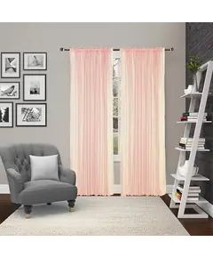 Έτοιμη Κουρτίνα Με Τρέσα 300cm x 280cm 703 Light PINK 12