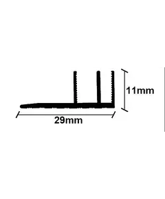 ΠΡΟΦΙΛ ΠΑΡΚΕ  ΒΑΣΗ  ΜΕΓΑΛΗ   29X11X2750mm NewPlan