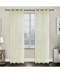 Έτοιμη Κουρτίνα Με Τρουκς 140cm x 270cm K1004-BEIGE 4 RM