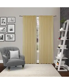 Έτοιμη Κουρτίνα Με Τρέσα 140cm x 270cm MSG-BEIGE 6