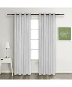 Έτοιμη Κουρτίνα Με τρουκς 140cm x 270cm C05-L GREY 3 RM