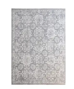 Μοντέρνο Χαλί Silky 870A GREY -  Royal Carpet