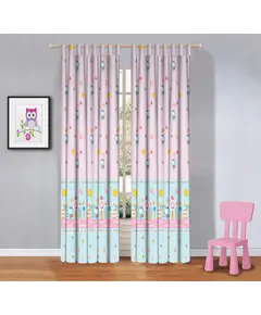 Παιδική Κουρτίνα Με Τιράντες 140cm x 290cm HK8149-1 Hello Kitty