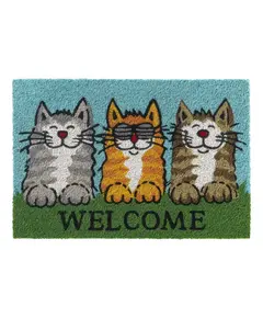 Ποδόμακτρο Ruco Print 749 Welcome Cats 40cm x 60cm