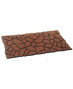 Ποδόμακτρο Ecomat 012 Brown cleanscrape flagstone 45cm x 75cm