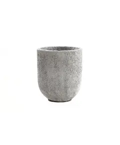 Διακοσμητικό βάζο Siso Gel (35x35x45) Coral White GRC Soulworks 0630017