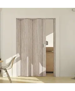 Πτυσσόμενη Πόρτες Φυσαρμόνικα 3D χρώμα Κέδρος με ύψος μέχρι 2,22m