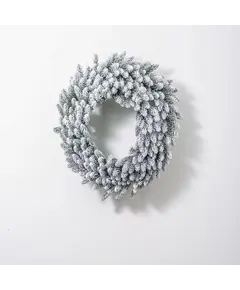 Supergreens Τεχνητό Στεφάνι  Έλατο Χιονισμένο D90 εκ.