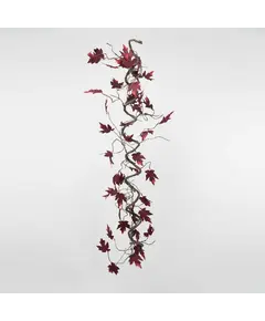 Supergreens Τεχνητή Γιρλάντα Σφένδαμος Κόκκινος 300 εκ.