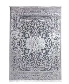 Χαλί Lotus Summer 2927 BLACK GREY Royal Carpet