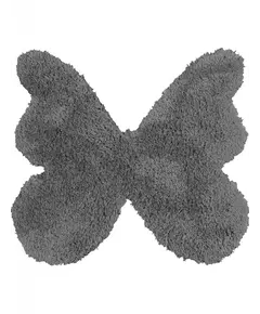 Παιδικό Χαλί DARK GREY SHADE BUTTERFLY 