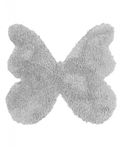 Παιδικό Χαλί LIGHT GREY SHADE BUTTERFLY 