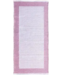 Βαμβακερό χαλί PINEROLO WHITE/LIGHT PINK