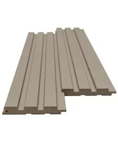 MDF PANEL ΜΕ 3D ΠΗΧΑΚΙΑ 506090 BEAT DL 16/119/2750mm SAND GREY