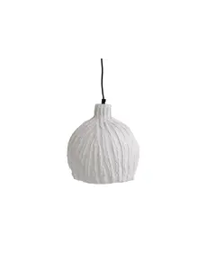 Φωτιστικό Οροφής Dezir White (25x25x29) Soulworks 0880010