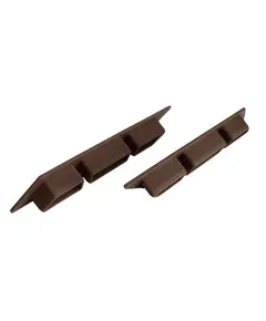 ΤΑΠΑ ΠΛΑΣΤΙΚΗ ΓΙΑ DECK ΠΕΡΙΦΡΑΞΗΣ PRIVE 12mm 60110 D.BROWN LEFT