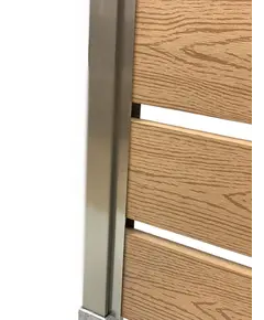 ΠΡΟΦΙΛ ΓΙΑ DECK ΠΕΡΙΦΡΑΞΗΣ INOX ΤΥΠΟΥ 'Π' 24Χ20Χ24 NewPlan