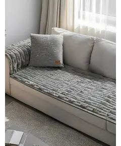 Μεμονωμένο γούνινo κάλύμμα FLAURA GREY 