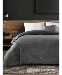 Παπλωματοθήκη NEVOLA ANTRACITE 