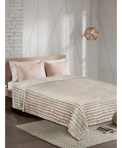 Κουβέρτα Fleece PUFFELLA BROWN 