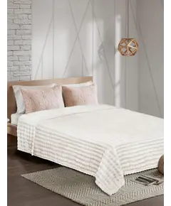 Κουβέρτα Fleece PUFFELLA ECRU 