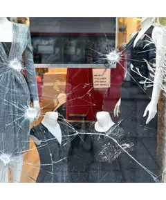 Μεμβράνη τζαμιών προστασίας αντιβανδαλιστική εσωτερικής τοποθέτησης 100 microns Sec 054 Reflectiv