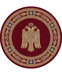 Εκκλησιαστικό Χαλί με δικέφαλο αετό με κλειστά φτερά Νο7000-5