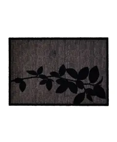 Ποδόμακτρο Ambiance 980 Leaves Grey 50cm x 75cm