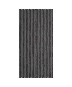 Πανελ επένδυσης Βράχου PU "Stripes" Ανοιχτο Μαυρο 0,60 X 1,20