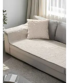 Μεμονωμένο γούνινo κάλυμμα SERANI BEIGE 