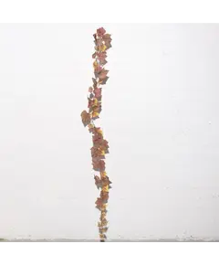 Supergreens Τεχνητή Γιρλάντα Σφένδαμος Κόκκινη 180 εκ.