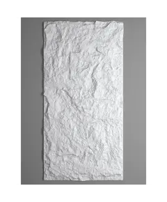 Τεχνητος Τοιχος PU Stone "Obsidian" Λευκος 120x60x3 εκ