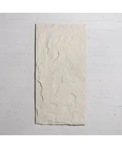 Πανελ επένδυσης Βράχου PU 3D Stone Obsidian Λευκός 120x60x3 εκ.