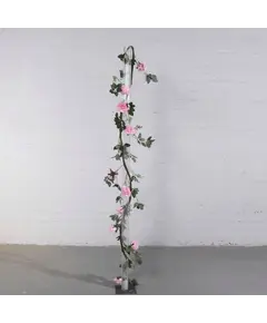 Supergreens Τεχνητή Γιρλάντα Τριαντάφυλλο Garden Ροζ 240 εκ.