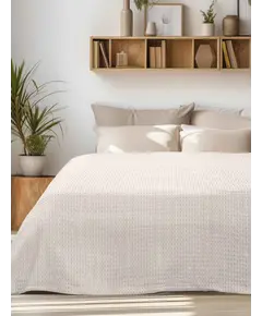Κουβέρτα Πικέ PIKONA BEIGE